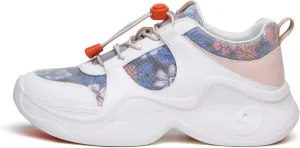 UIN Women's Chunky Fashion Sneakers Walking Casual Comfortable Art Painted Travel Dad Shoes Palma (5)