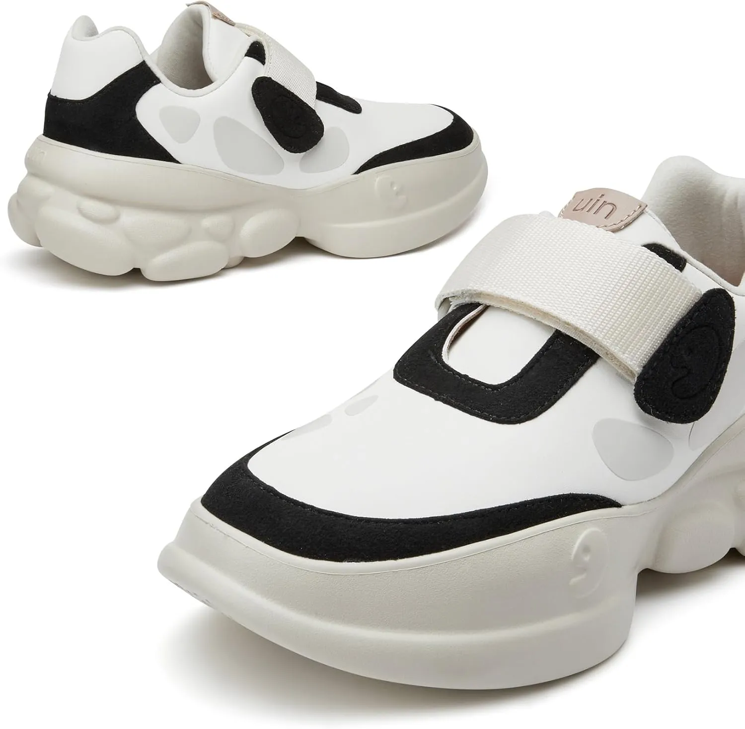 UIN Women's Chunky Fashion Sneakers Walking Casual Comfortable Art Painted Travel Designer Dad Shoes Ronda