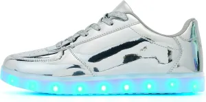 Unisex LED Shoes - Fashion Light Up Sneakers, Breathable USB Charging Glowing Luminous LED Shoes for Men Women