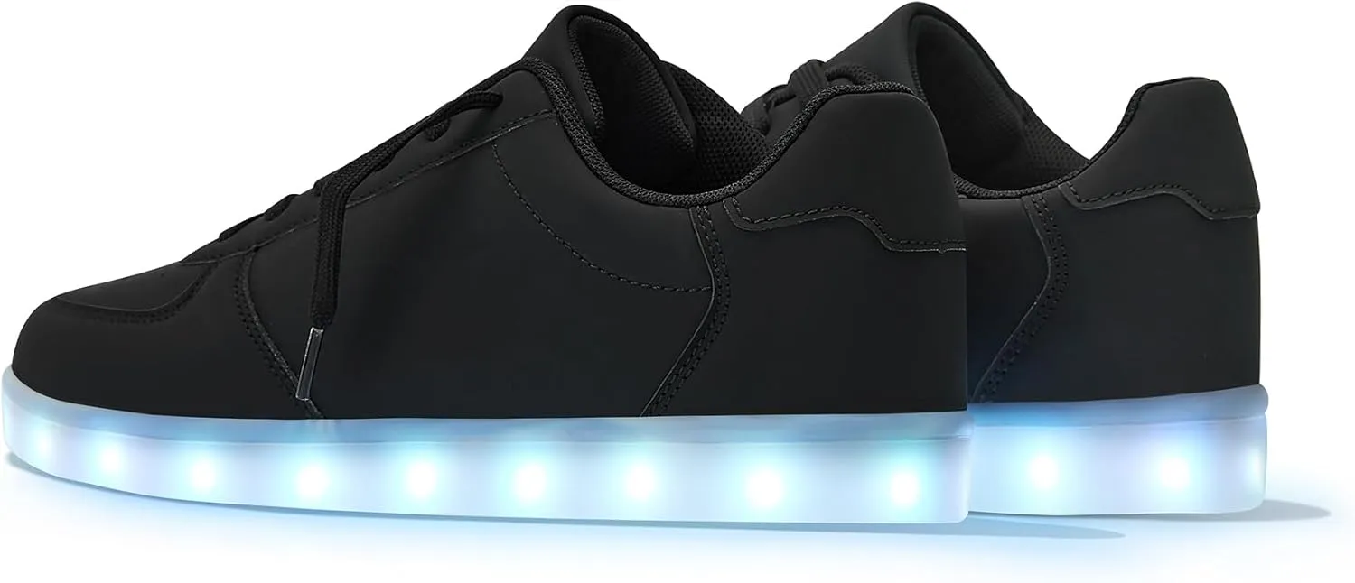 Unisex LED Shoes - Fashion Light Up Sneakers, Breathable USB Charging Glowing Luminous LED Shoes for Men Women