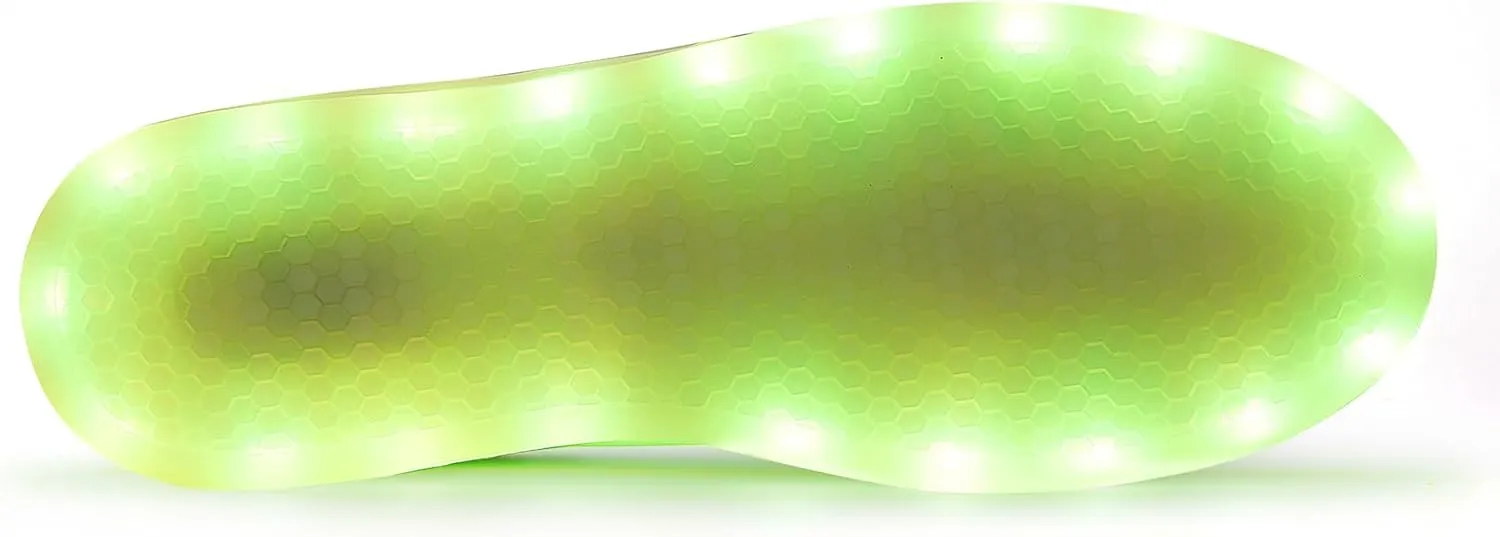 Unisex LED Shoes - Fashion Light Up Sneakers, Breathable USB Charging Glowing Luminous LED Shoes for Men Women