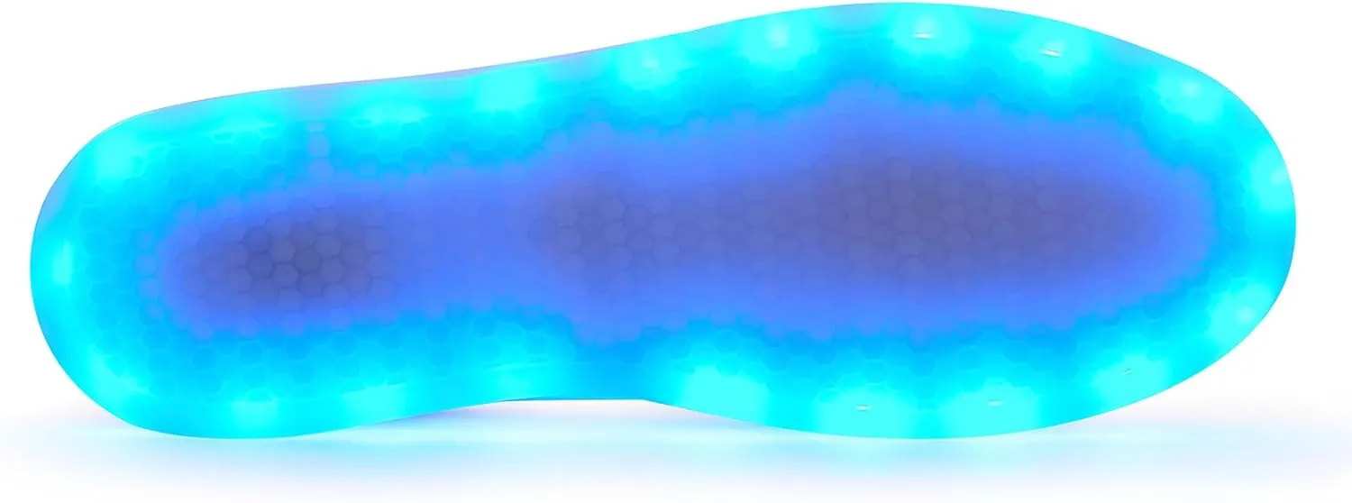 Unisex LED Shoes - Fashion Light Up Sneakers, Breathable USB Charging Glowing Luminous LED Shoes for Men Women