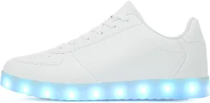 Unisex LED Shoes - Fashion Light Up Sneakers, Breathable USB Charging Glowing Luminous LED Shoes for Men Women