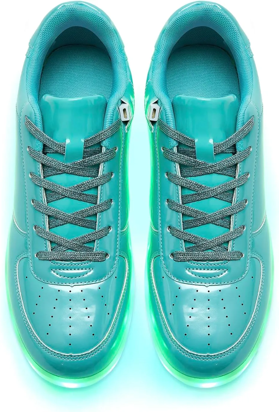 Unisex LED Shoes - Fashion Light Up Sneakers, Breathable USB Charging Glowing Luminous LED Shoes for Men Women
