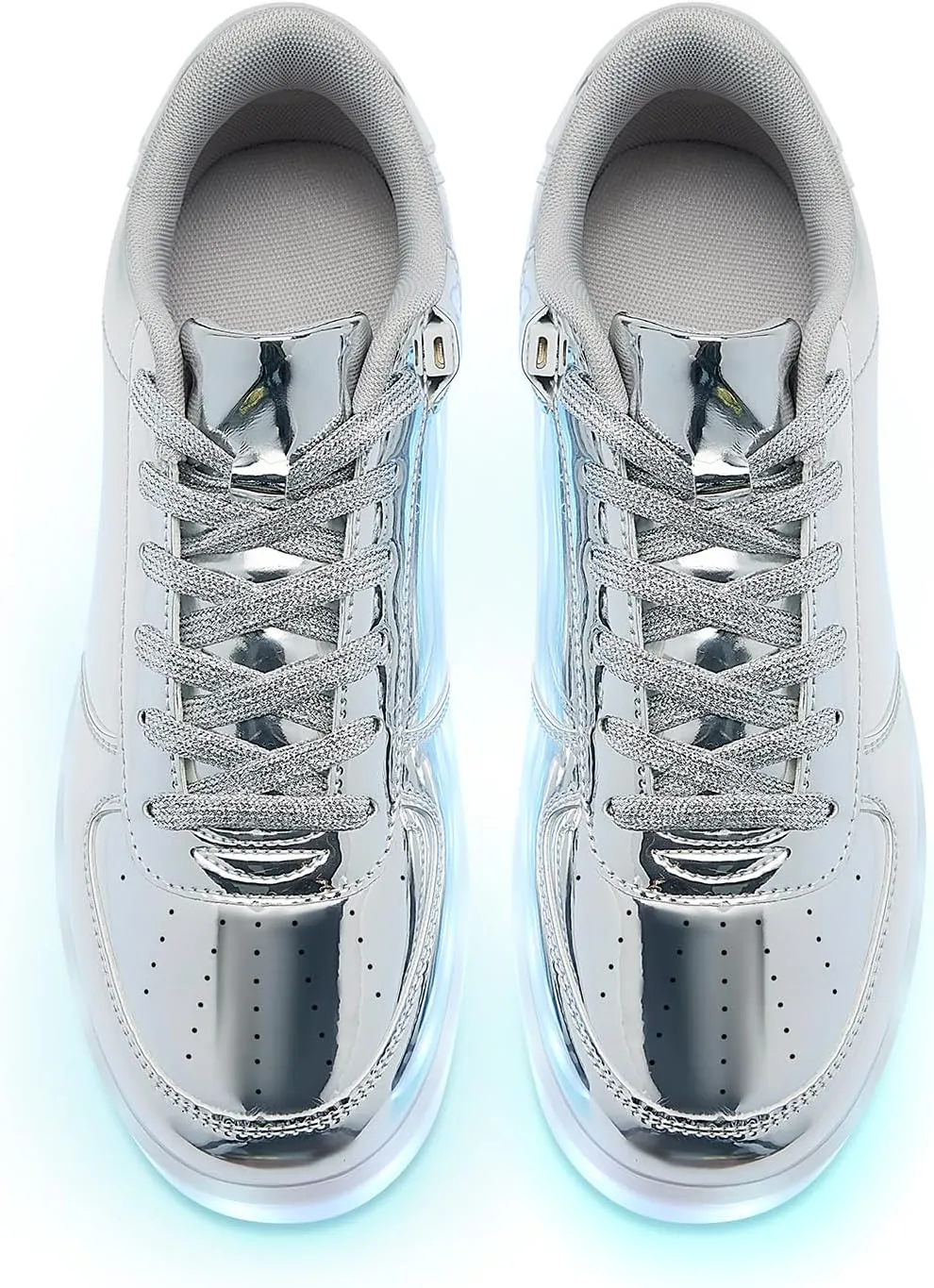 Unisex LED Shoes - Fashion Light Up Sneakers, Breathable USB Charging Glowing Luminous LED Shoes for Men Women