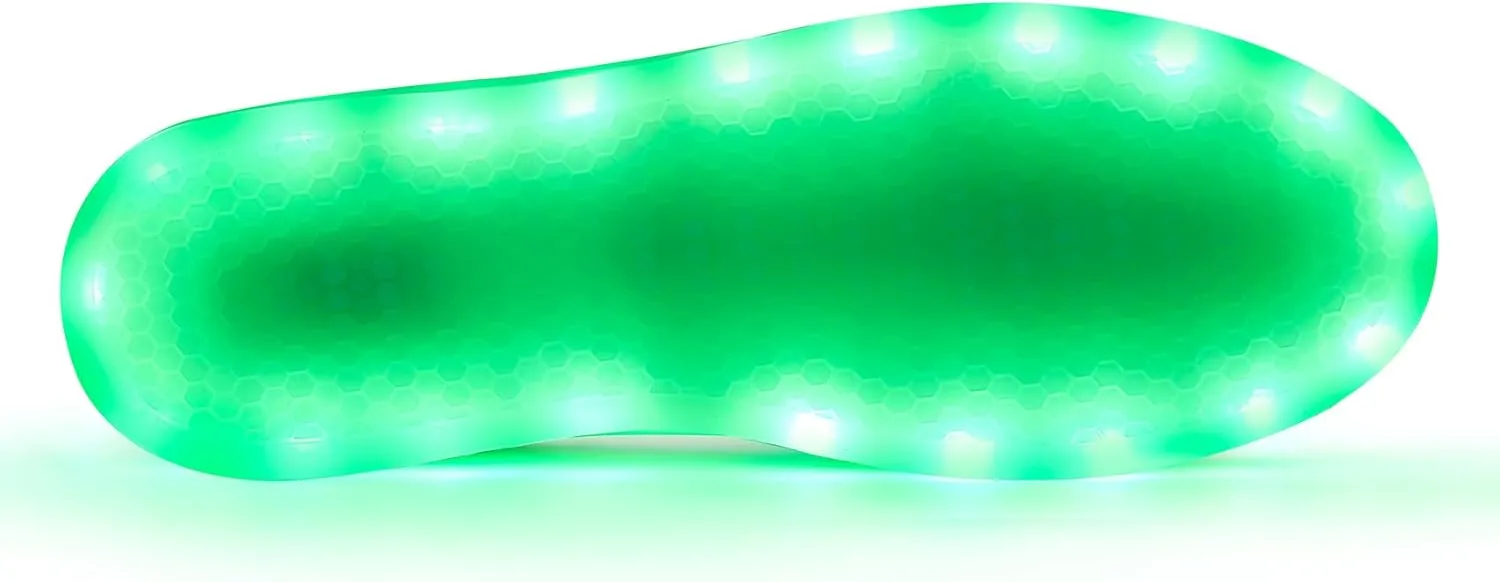 Unisex LED Shoes - Fashion Light Up Sneakers, Breathable USB Charging Glowing Luminous LED Shoes for Men Women