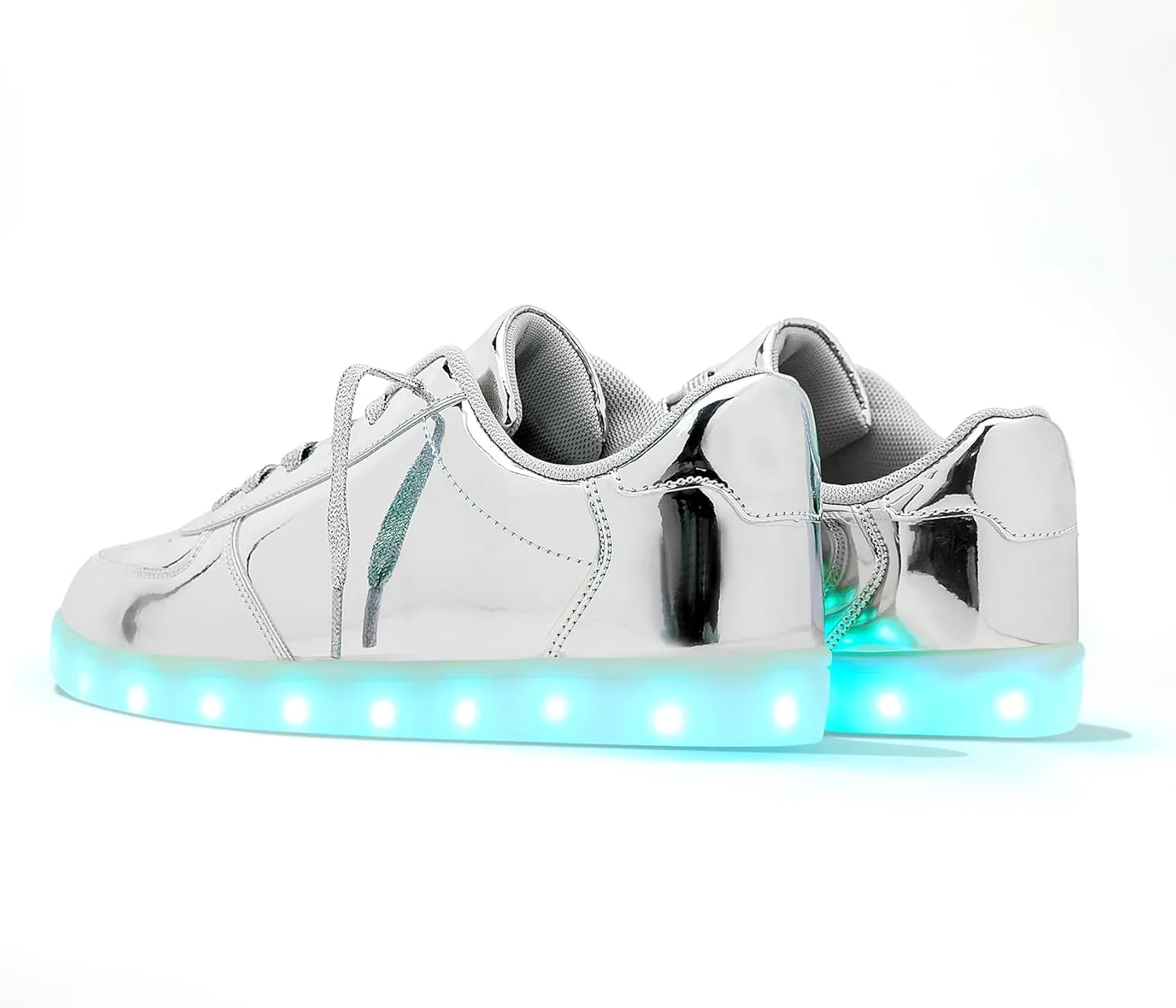 Unisex LED Shoes - Fashion Light Up Sneakers, Breathable USB Charging Glowing Luminous LED Shoes for Men Women
