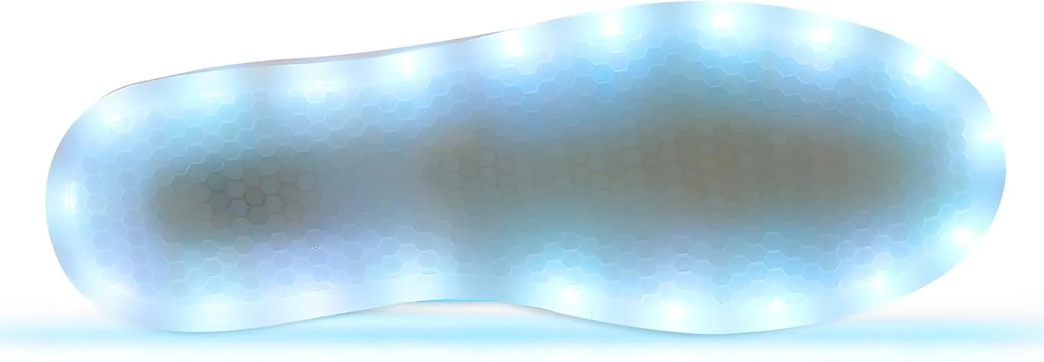 Unisex LED Shoes - Fashion Light Up Sneakers, Breathable USB Charging Glowing Luminous LED Shoes for Men Women