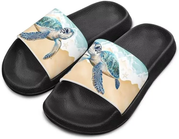 Unisex Slides for Girls Boys Comfortable Slippers Slides Non-slip Shower Shoes House Fashion Thick for Indoor & Outdoor Gifts