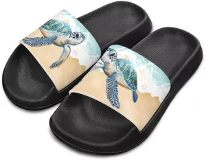 Unisex Slides for Girls Boys Comfortable Slippers Slides Non-slip Shower Shoes House Fashion Thick for Indoor & Outdoor Gifts