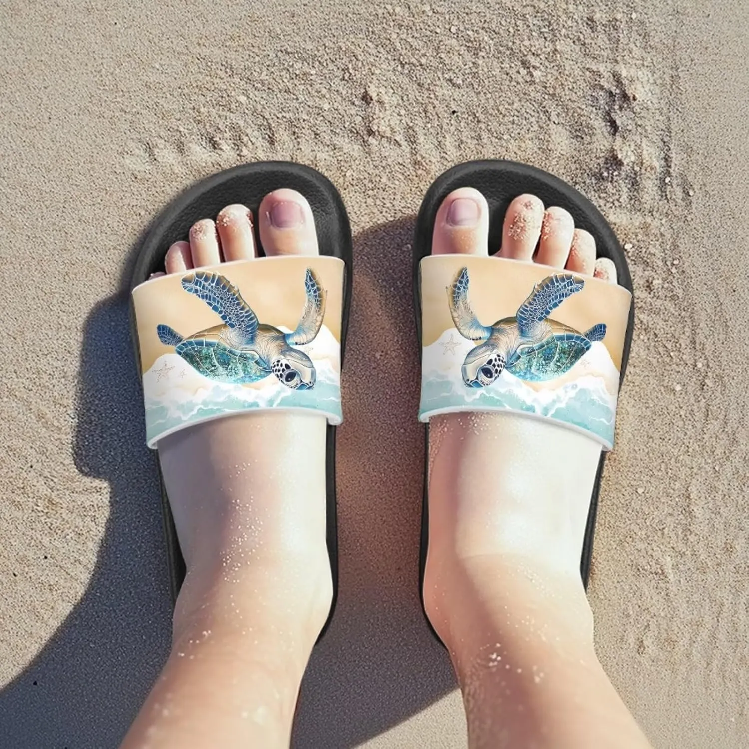 Unisex Slides for Girls Boys Comfortable Slippers Slides Non-slip Shower Shoes House Fashion Thick for Indoor & Outdoor Gifts