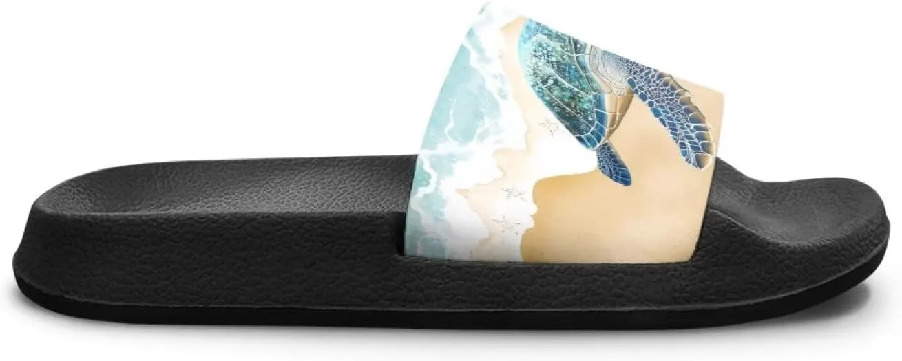 Unisex Slides for Girls Boys Comfortable Slippers Slides Non-slip Shower Shoes House Fashion Thick for Indoor & Outdoor Gifts