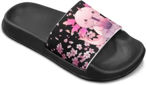 Unisex Slides for Kids Girls Boys Sandals Thick Sole Non Slip Shower Shoes Comfortable House Slippers Fashion Gifts