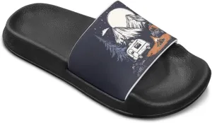 Unisex Slides for Kids Girls Boys Sandals Thick Sole Non Slip Shower Shoes Comfortable House Slippers Fashion Gifts
