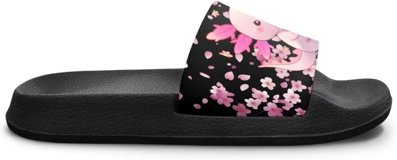 Unisex Slides for Kids Girls Boys Sandals Thick Sole Non Slip Shower Shoes Comfortable House Slippers Fashion Gifts