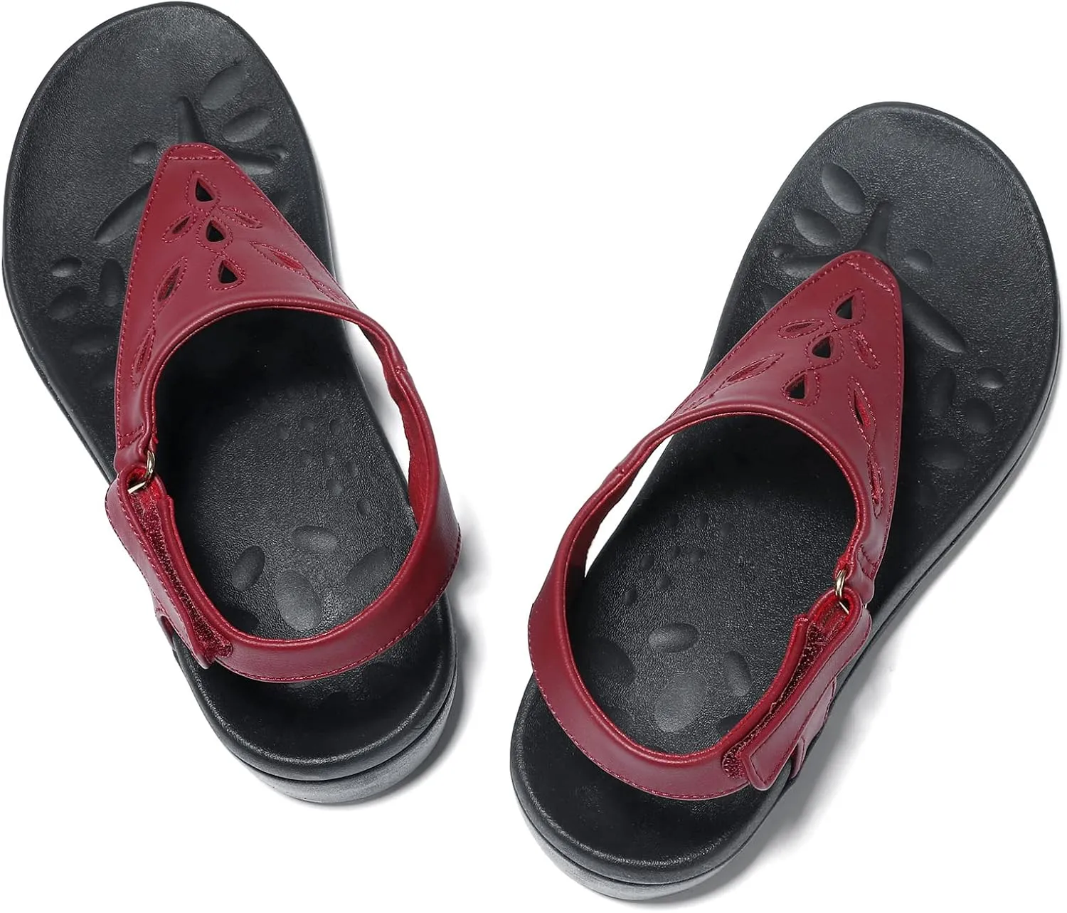 UTENAG Womens Arch Support Sandals Orthotic Thong Flip Flops