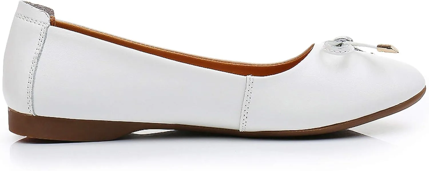 VenusCelia Women's Bowknot Ballet Dance Flat Shoe