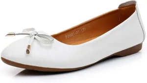 VenusCelia Women's Bowknot Ballet Dance Flat Shoe