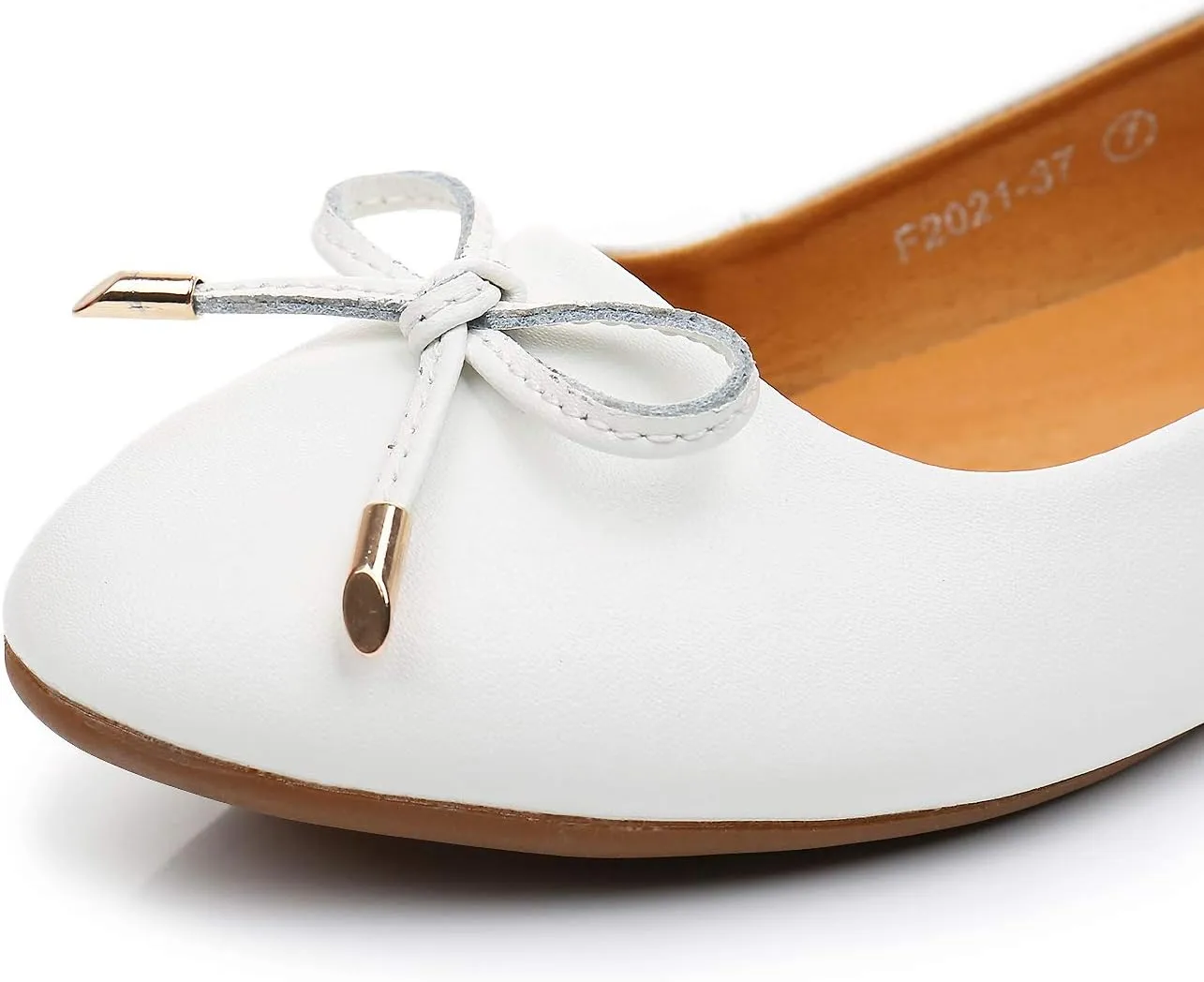 VenusCelia Women's Bowknot Ballet Dance Flat Shoe
