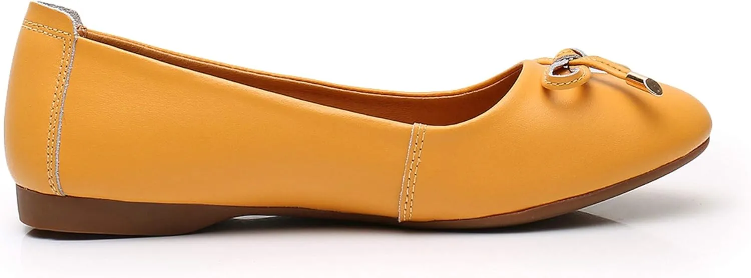 VenusCelia Women's Bowknot Ballet Dance Flat Shoe