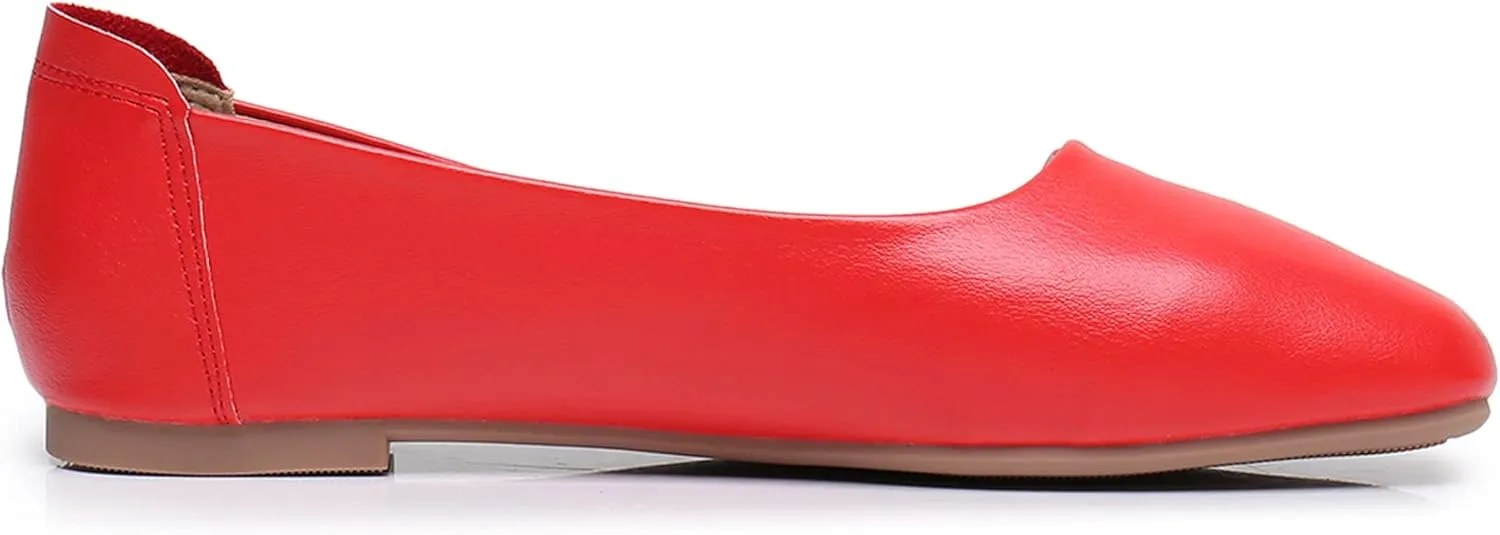 VenusCelia Women's Plain Dance Flat Shoe