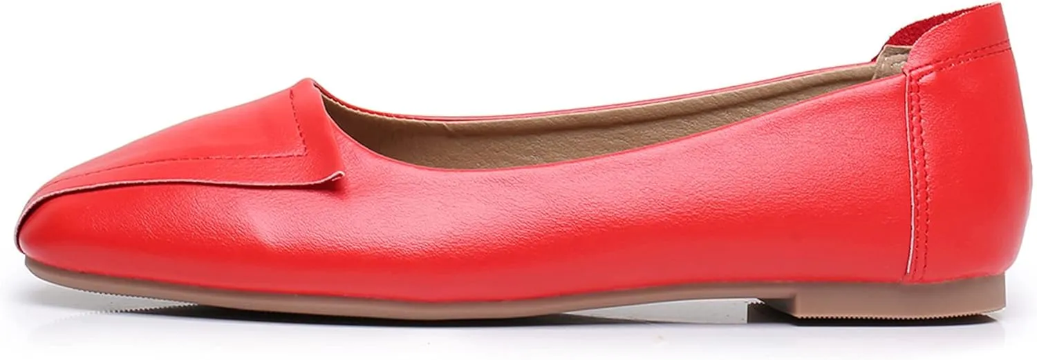 VenusCelia Women's Plain Dance Flat Shoe