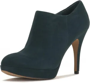 Vince Camuto Women's Elvin Platform Bootie Ankle Boot, Evergreen, 11