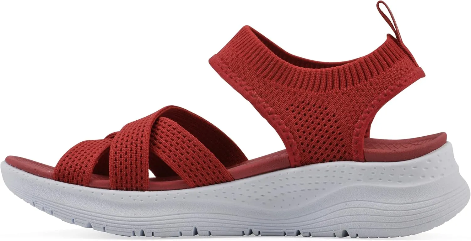 WHITE MOUNTAIN Fom Recovery Women's Charry Strappy Slip-On Sandal