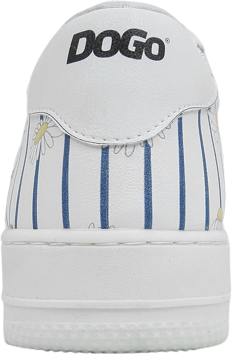 White Sneakers for Women - Handmade Women's Fashion Sneakers, Vegan Leather and Unique Design Dice Sneakers