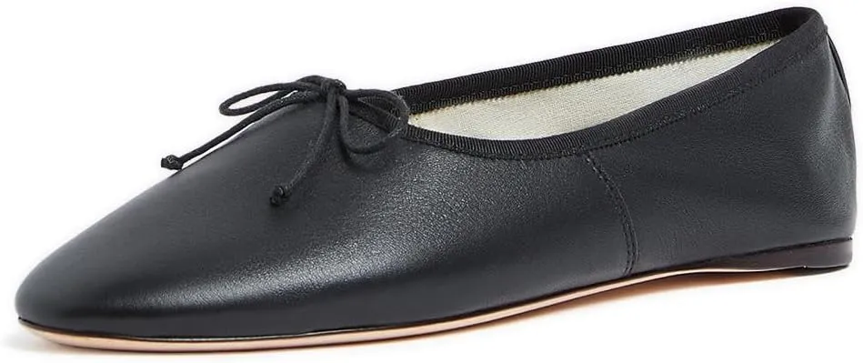 Women Ballet Flats Round Toe Mary Jane Shoes Casual Comfortable Dressy Shoes with Bow