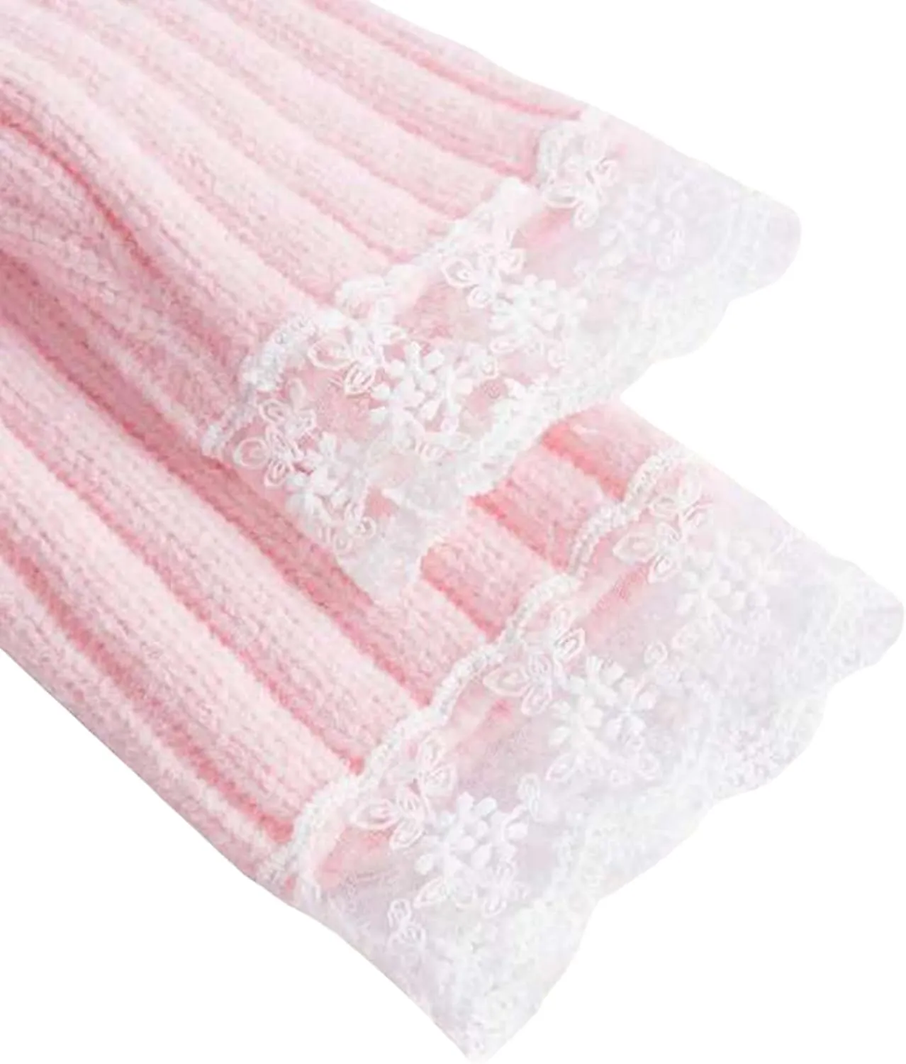 Women Y2k Cold Shoulder Knit Sweater Top Long Sleeve Lace Trim Knitted Pullover Sweaters Bow Cardigan Streetwear