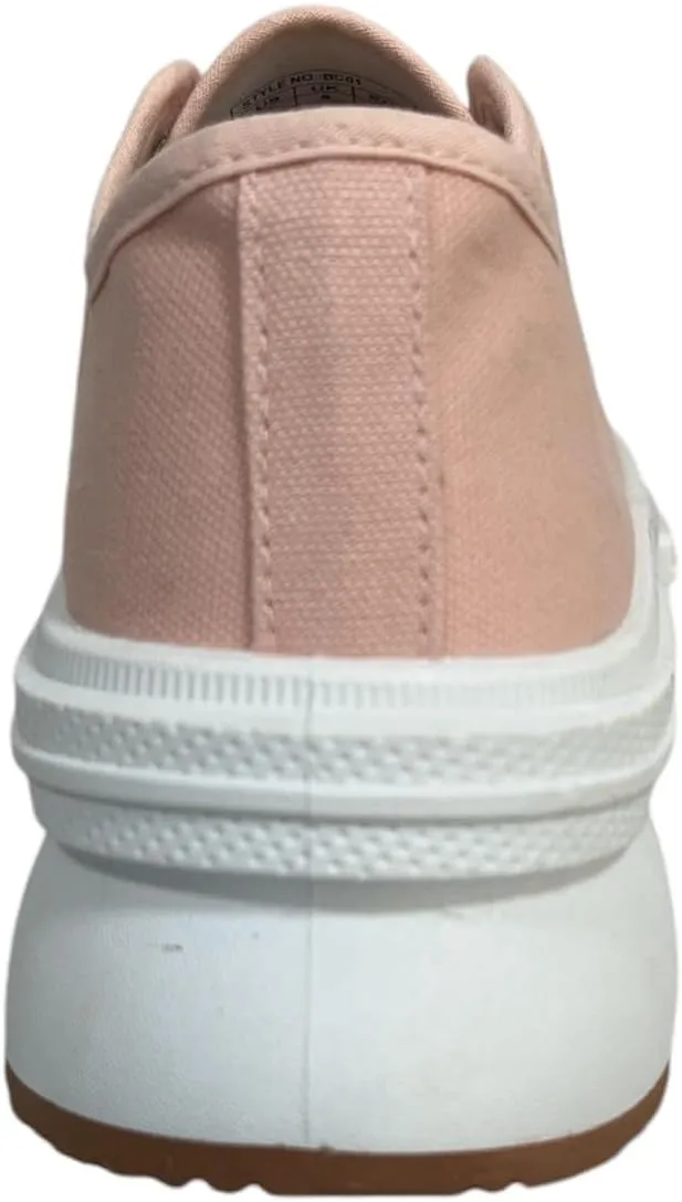 Women's Canvas Sneakers with Chunky Sole