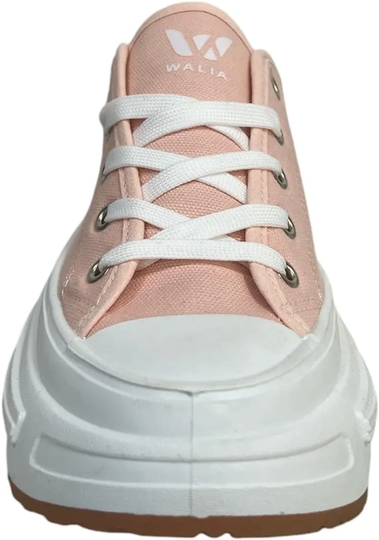 Women's Canvas Sneakers with Chunky Sole