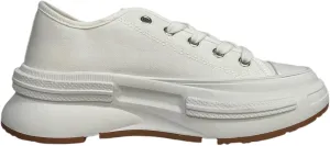 Women's Canvas Sneakers with Chunky Sole