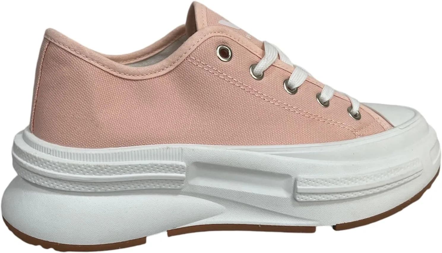 Women's Canvas Sneakers with Chunky Sole
