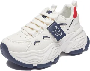 Women's Casual Platform Sneakers Y2K Cute Comfort Walking Shoes Sport Work Campus