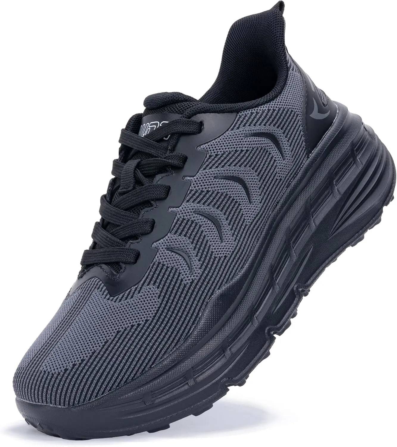 Women's Chunky Platform Sneakers LYNSS 1.0 Lightweight Walking Lace-up Memory Foam Comfortable Casual Sneakers
