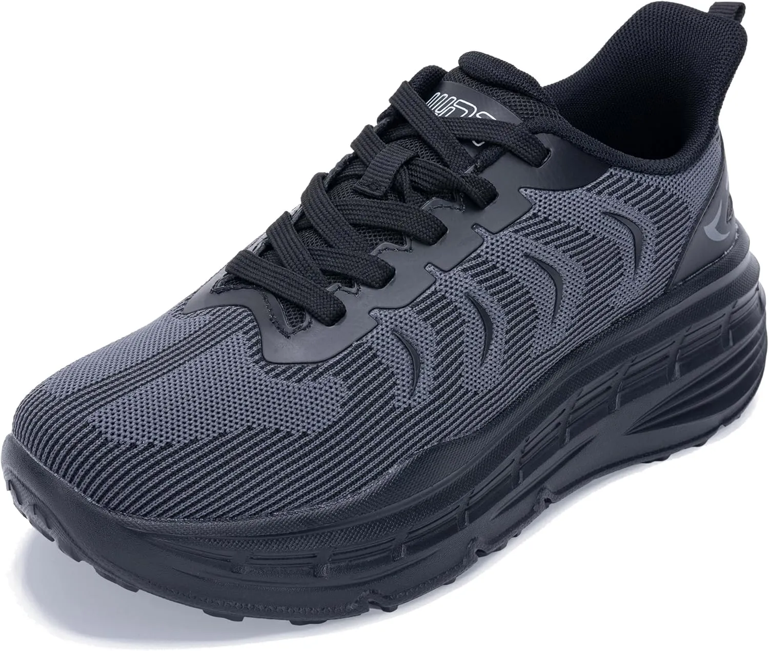 Women's Chunky Platform Sneakers LYNSS 1.0 Lightweight Walking Lace-up Memory Foam Comfortable Casual Sneakers