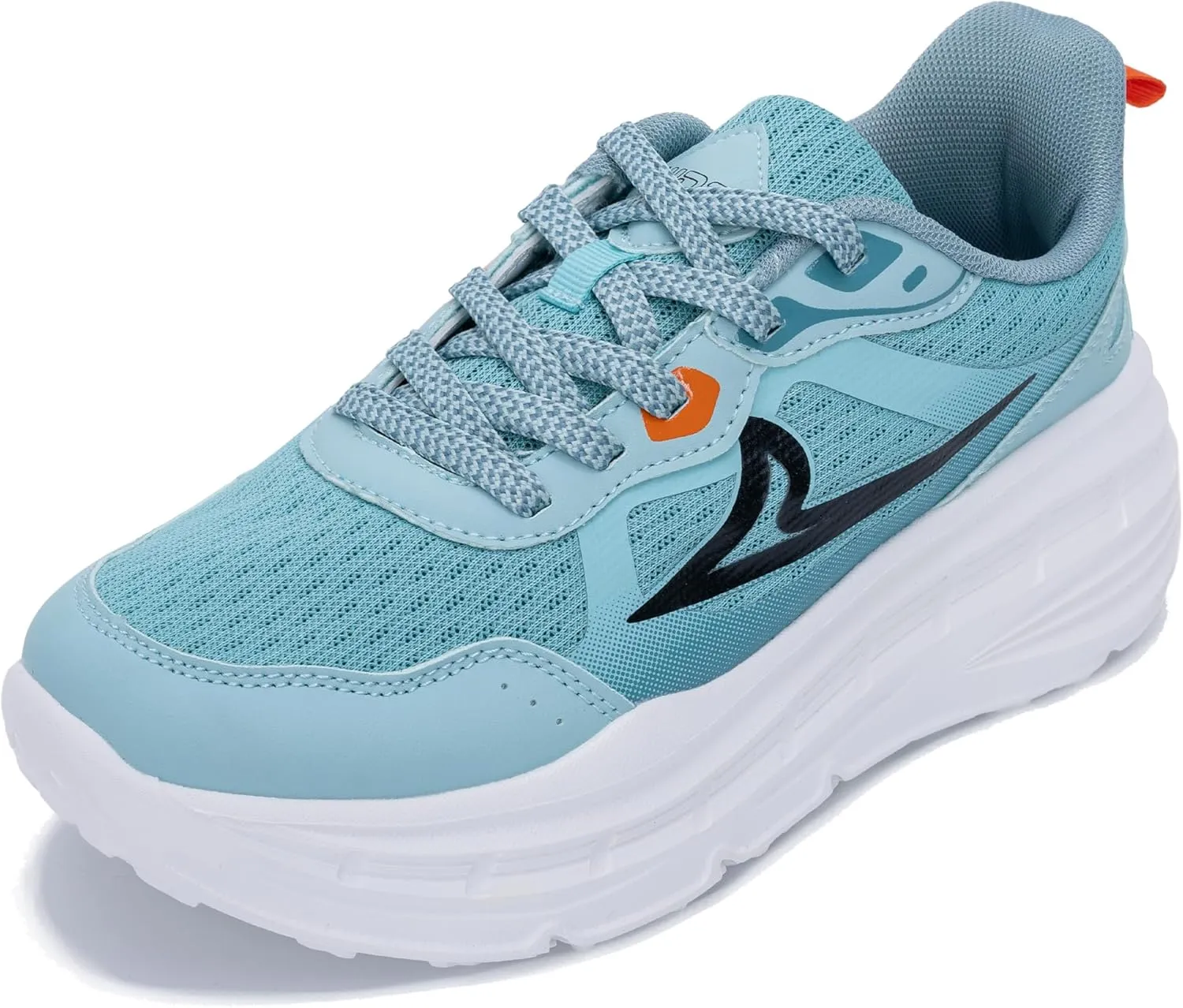 Women's Chunky Platform Sneakers LYNSS 1.0 Lightweight Walking Lace-up Memory Foam Comfortable Casual Sneakers