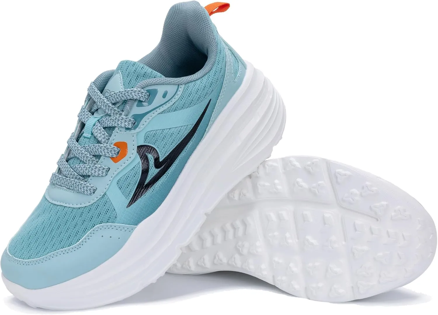 Women's Chunky Platform Sneakers LYNSS 1.0 Lightweight Walking Lace-up Memory Foam Comfortable Casual Sneakers