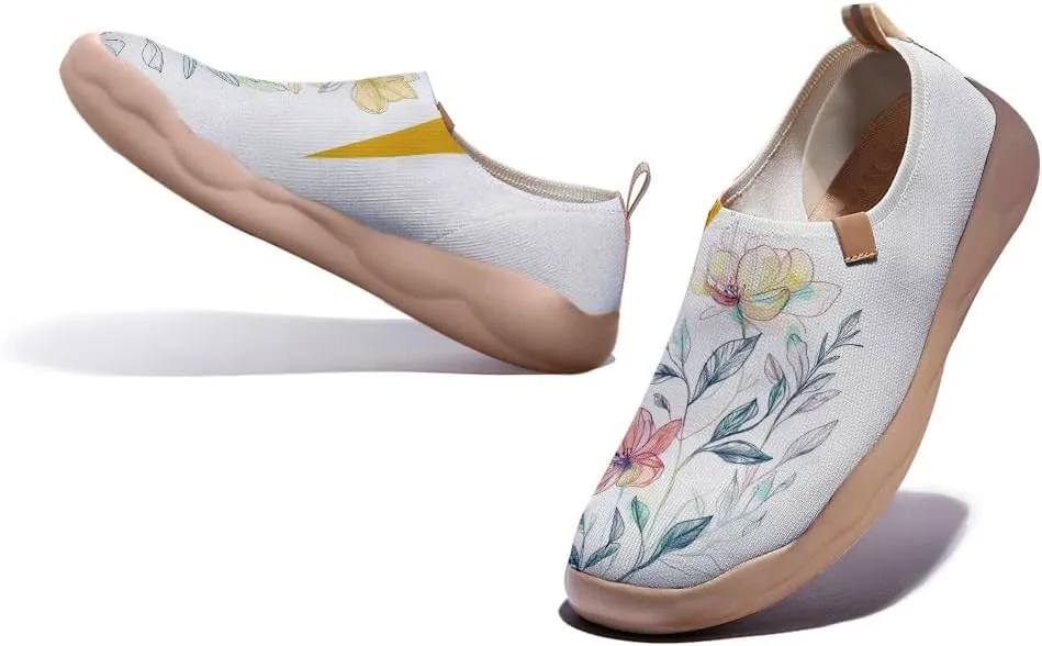 Women's Colorful Casual Loafers Travel Sneakers Fashion Art Painting