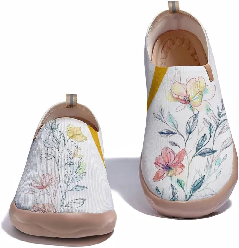 Women's Colorful Casual Loafers Travel Sneakers Fashion Art Painting