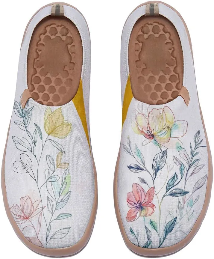 Women's Colorful Casual Loafers Travel Sneakers Fashion Art Painting