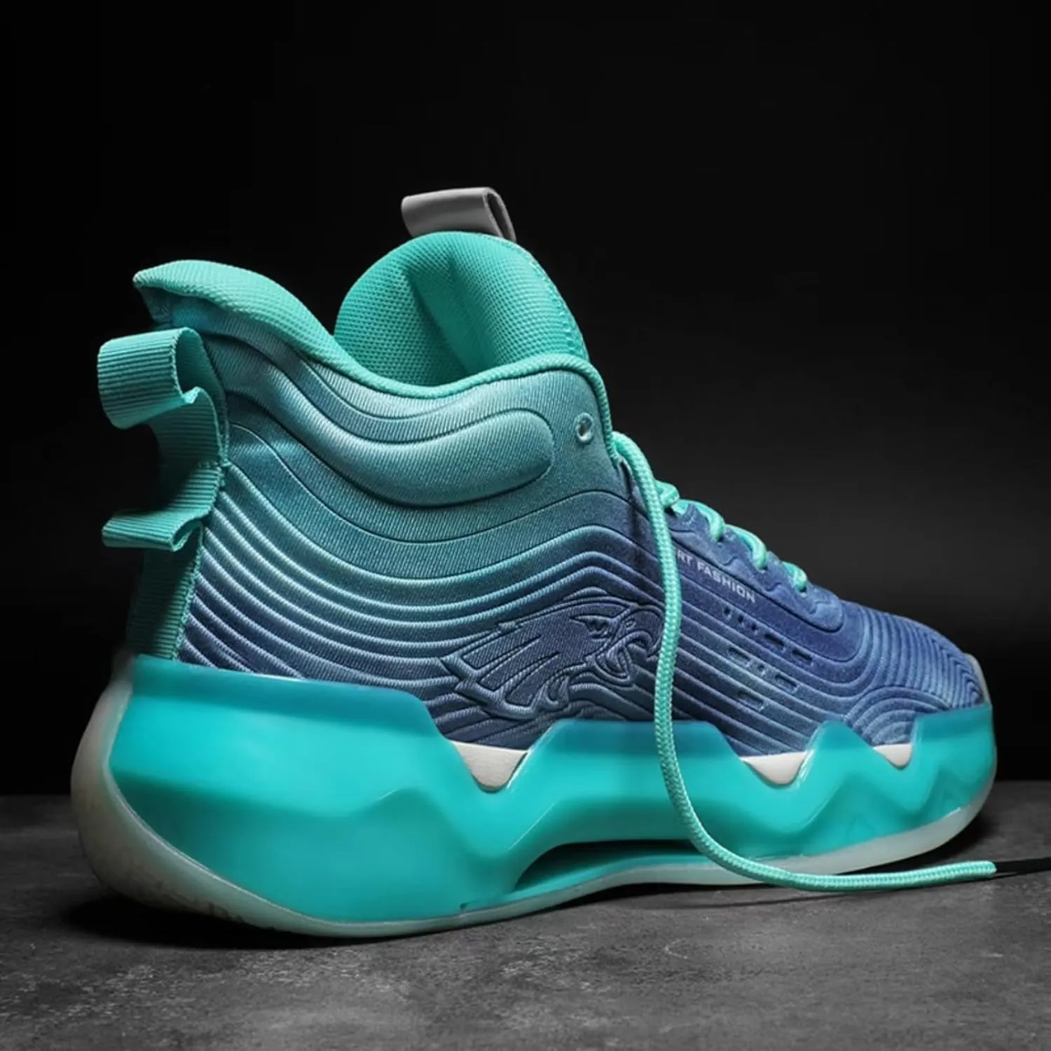 Womens Fashion Colorful Painting High Top Basketball Shoes Casual Lace Up Running Sneakers Tennis Outdoor Sport Shoes