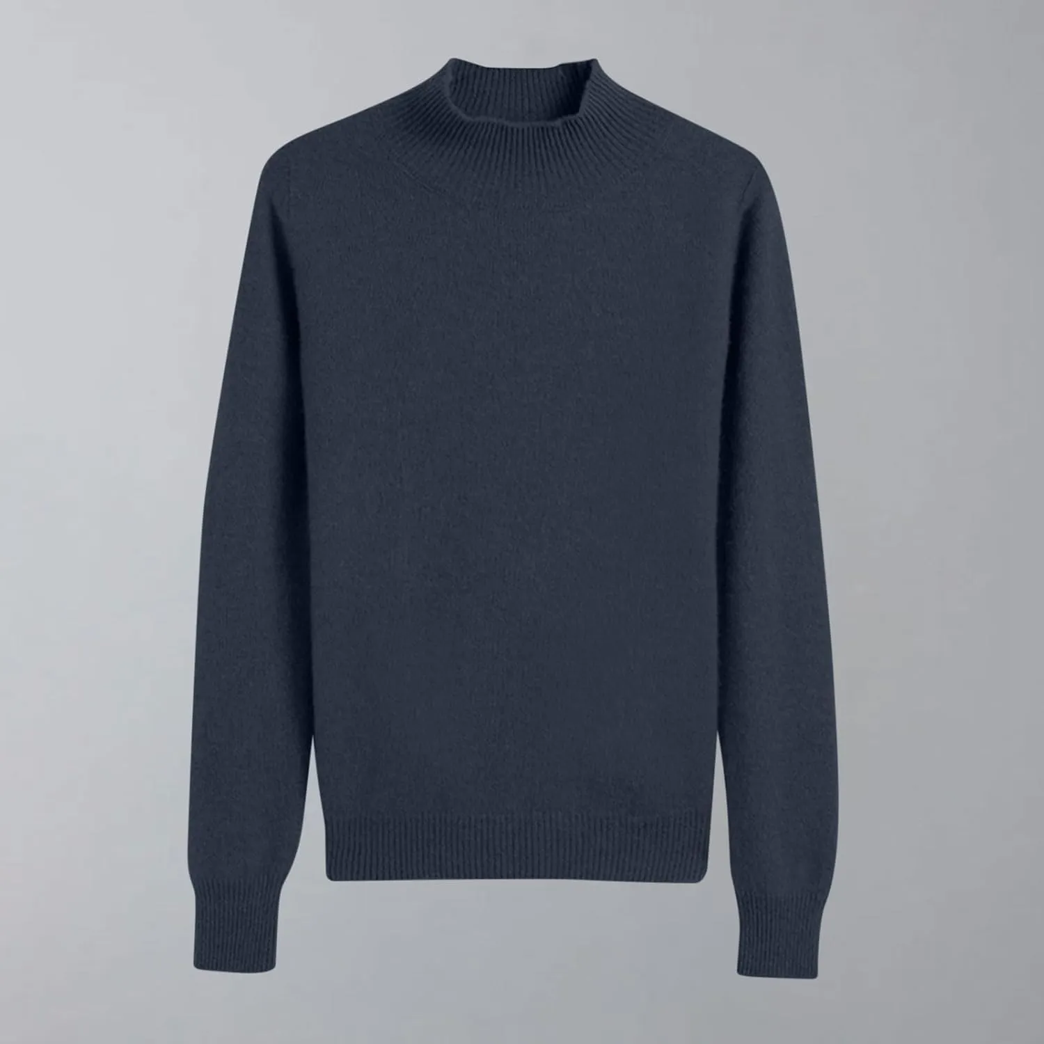 Womens Lightweight Sweaters Warm Cozy Soft Long Sleeve Mock Neck Knit Pullover Sweater Winter Basic Tee Tops