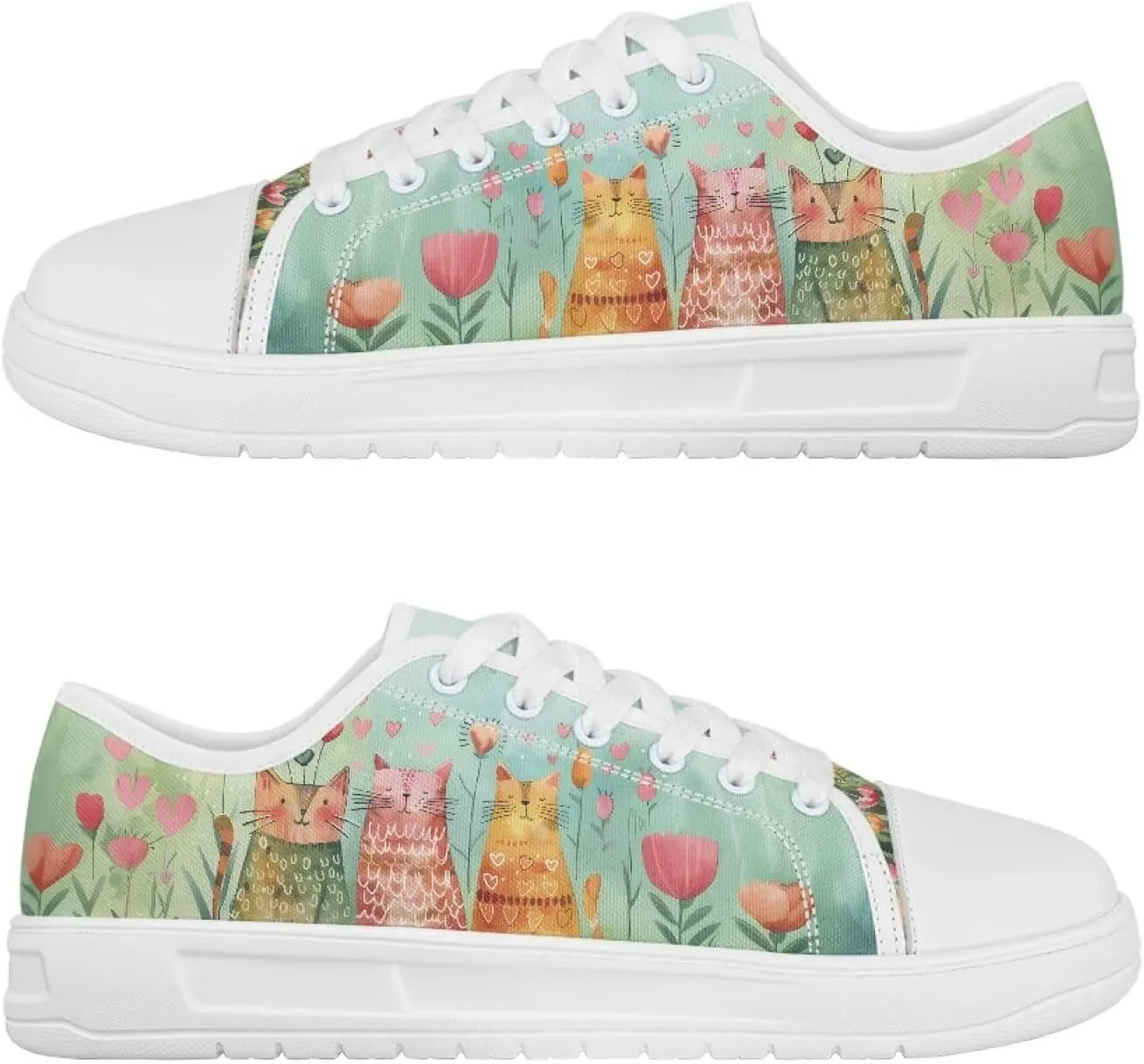 Womens Loafers Shoes Casual Slip-On Canvas Shoes Breathable Sneakers for Women Low Top Sneakers 5.5-13.5