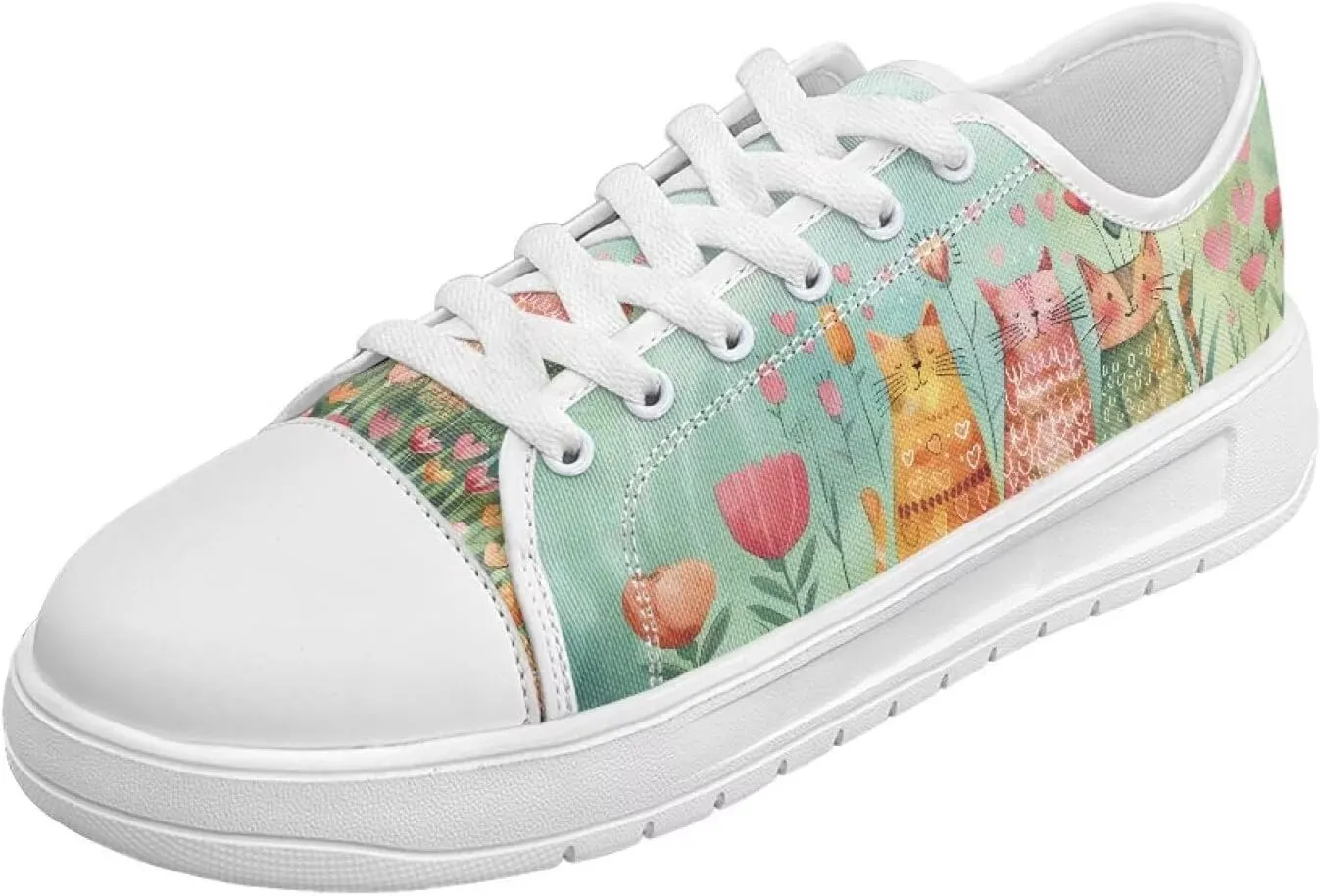 Womens Loafers Shoes Casual Slip-On Canvas Shoes Breathable Sneakers for Women Low Top Sneakers 5.5-13.5