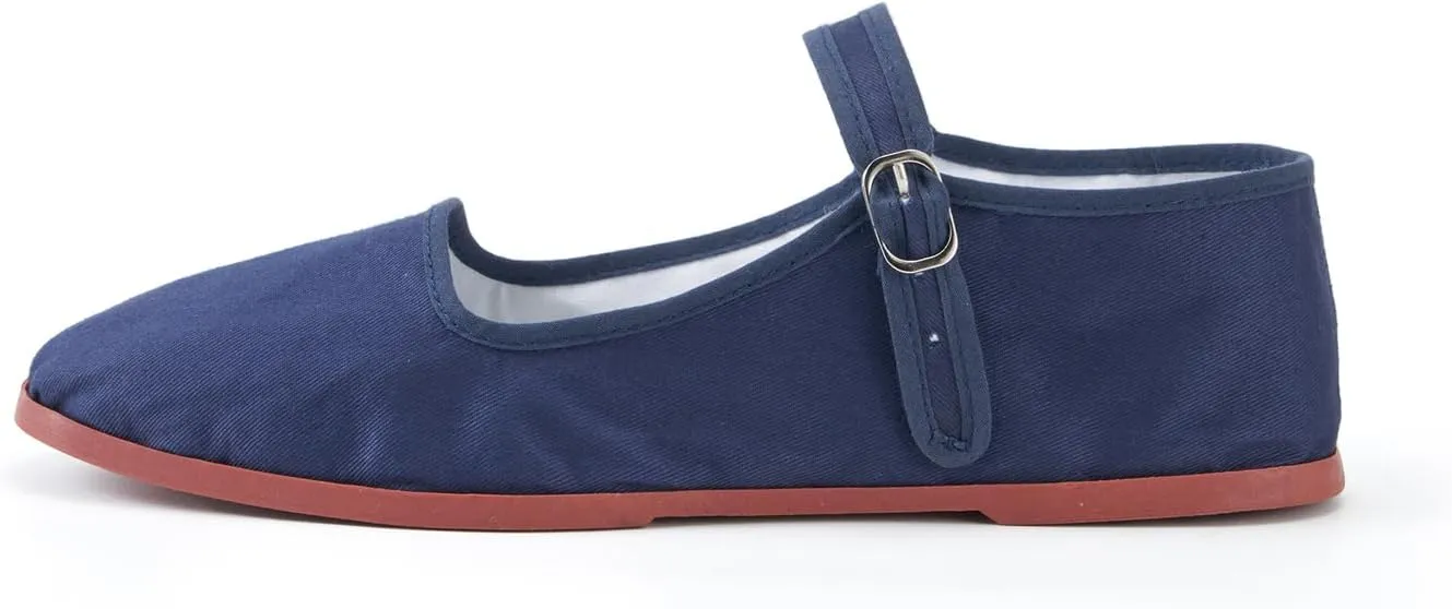 Women’s Mary Jane Flats, Classic Cloth China Flats, Chinese Slippers for Women, Kung Fu Shoes, China Doll Shoes, Tai Chi Shoes
