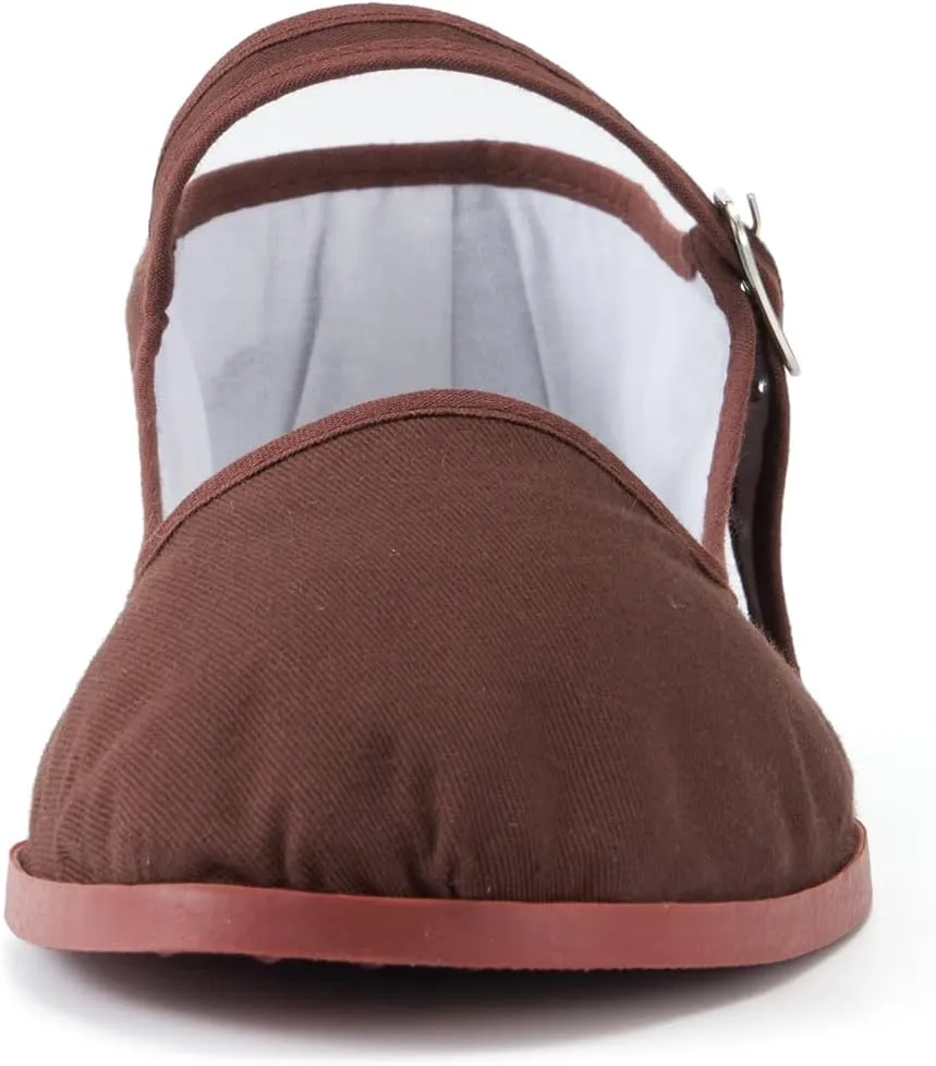 Women’s Mary Jane Flats, Classic Cloth China Flats, Chinese Slippers for Women, Kung Fu Shoes, China Doll Shoes, Tai Chi Shoes