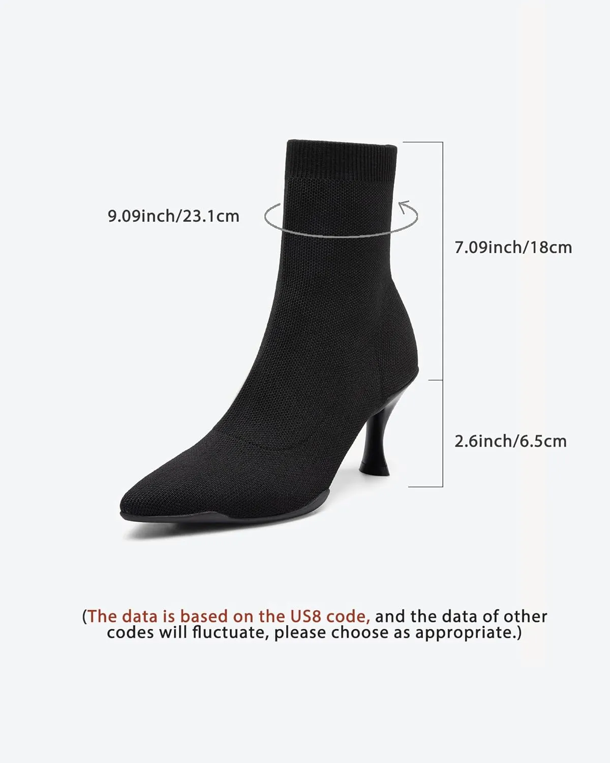 Women‘s Minimalist Pointed Toe Ankle Boots